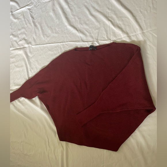 Joan vass | New York women’s small crop knit sweater - Picture 3 of 6